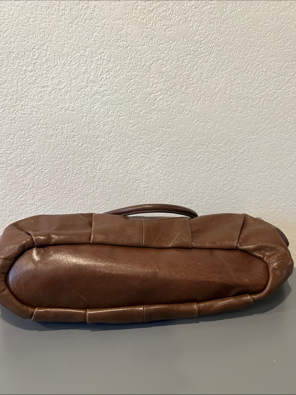 Coach Brown Leather Shoulder Satchel - Picture 4 of 5